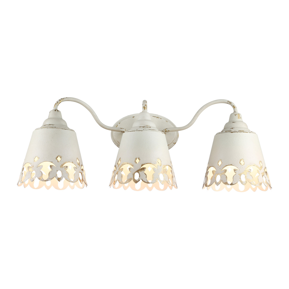 Wry Lighting Eloise 3-light Vanity in Antique Ivory